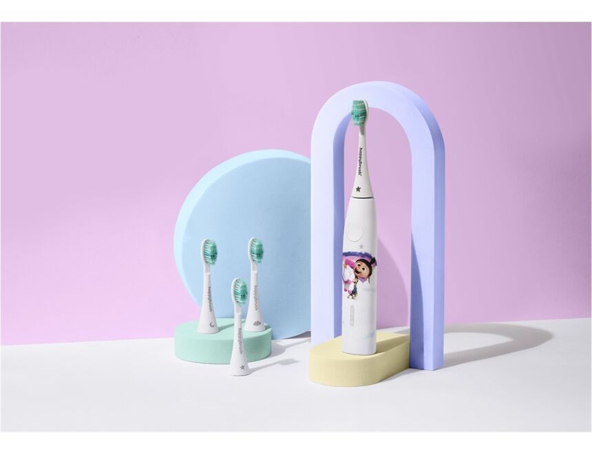 happybrush ECO VIBE KIDS Agnes + 3 Refills
