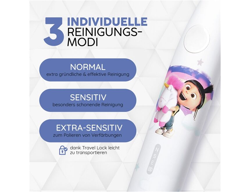 happybrush ECO VIBE KIDS Agnes + 3 Refills