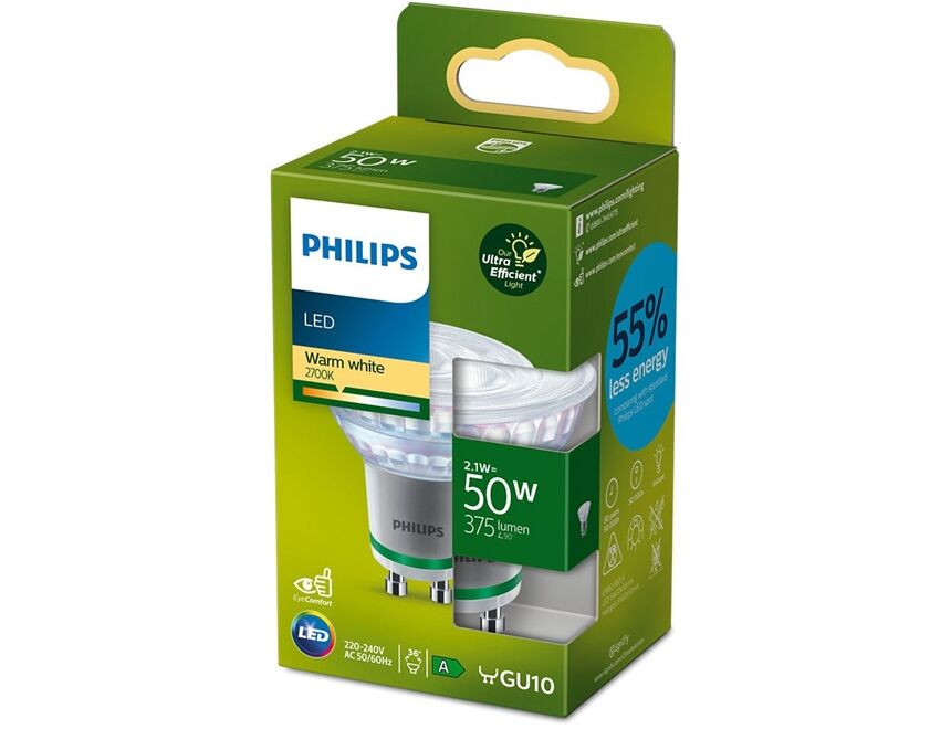 Hama 225585 LED CLA 50W GU10 WW