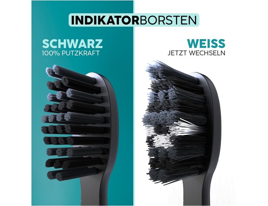 happybrush ECO VIBE 3+ Aufsteckbürsten