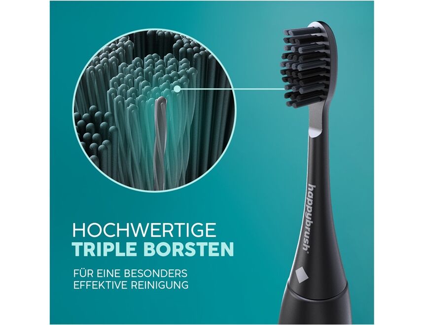 happybrush ECO VIBE 3+ Aufsteckbürsten