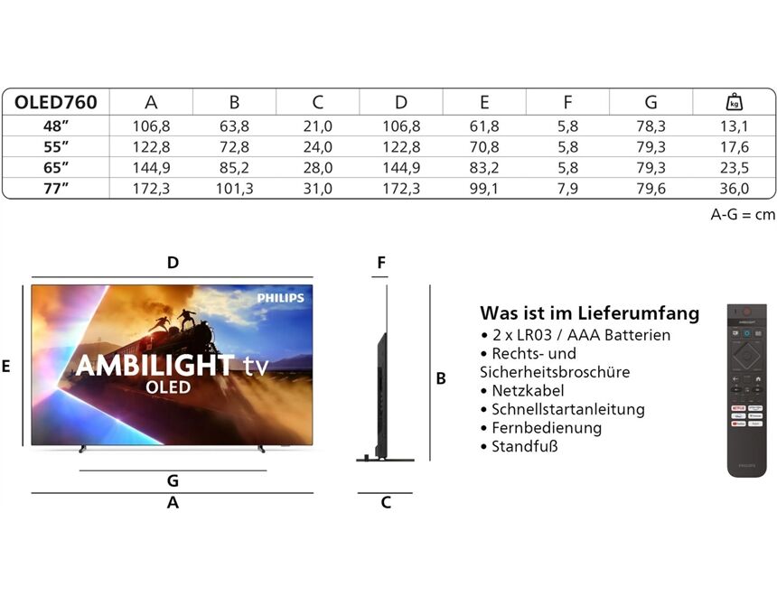 Philips 48OLED760/12