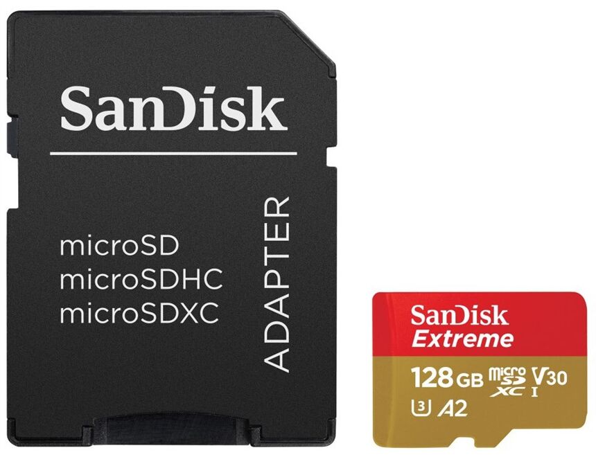 SANDISK microSDXC Extreme (128GB)