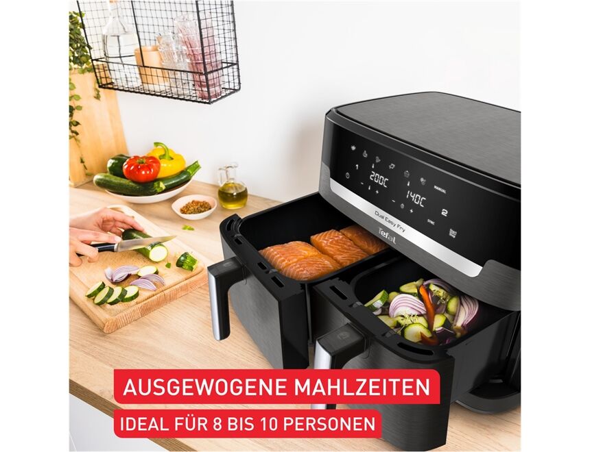 Tefal EY942H Dual Easy Fry XXL