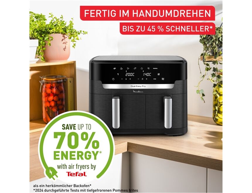 Tefal EY942H Dual Easy Fry XXL