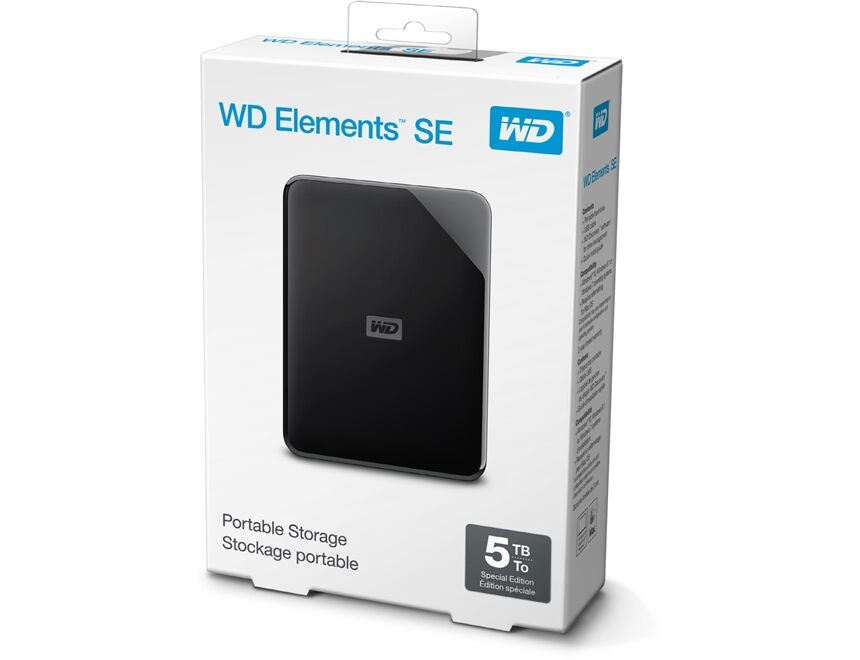 Western Digital WD Elements SE (5TB) Festplatte Extern