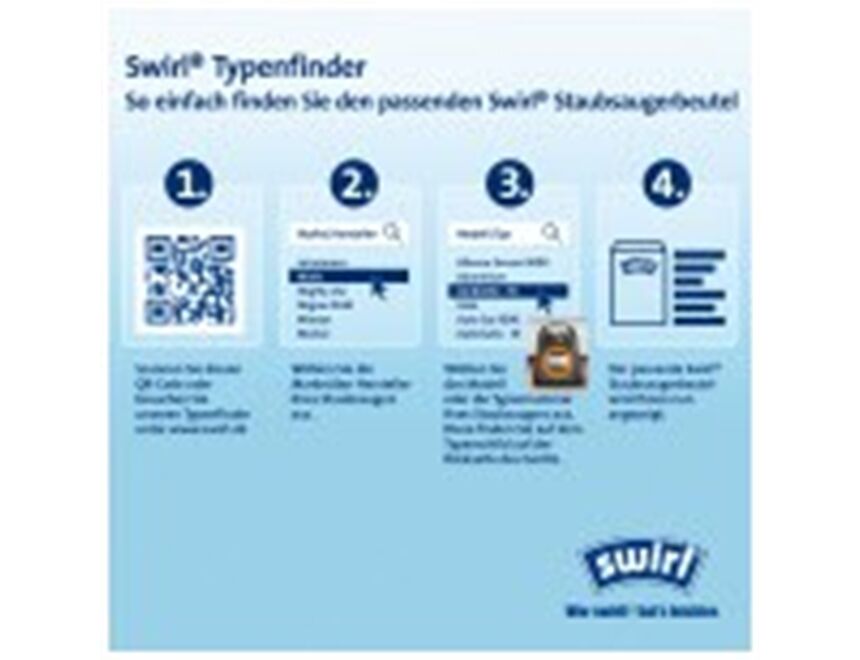 Swirl Staubsaugerbeutel M 50 MP Plus AirSpace