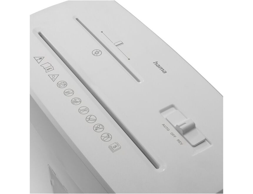 Hama Aktenvernichter Prime M50CD-W