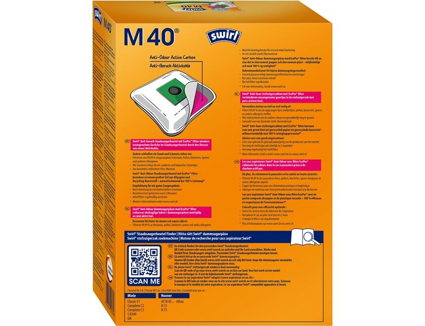 Swirl M 40 EcoPor Anti Odour