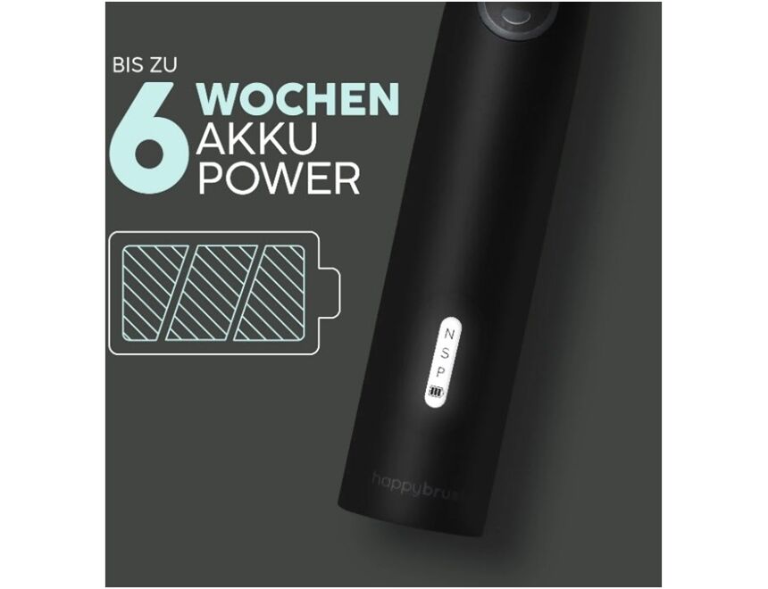 happybrush ECO VIBE 3 Starterkit + 4 Refills