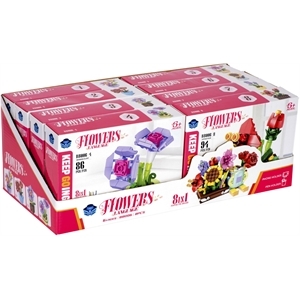 AKTRADE 70377 Flowers Building Set 1