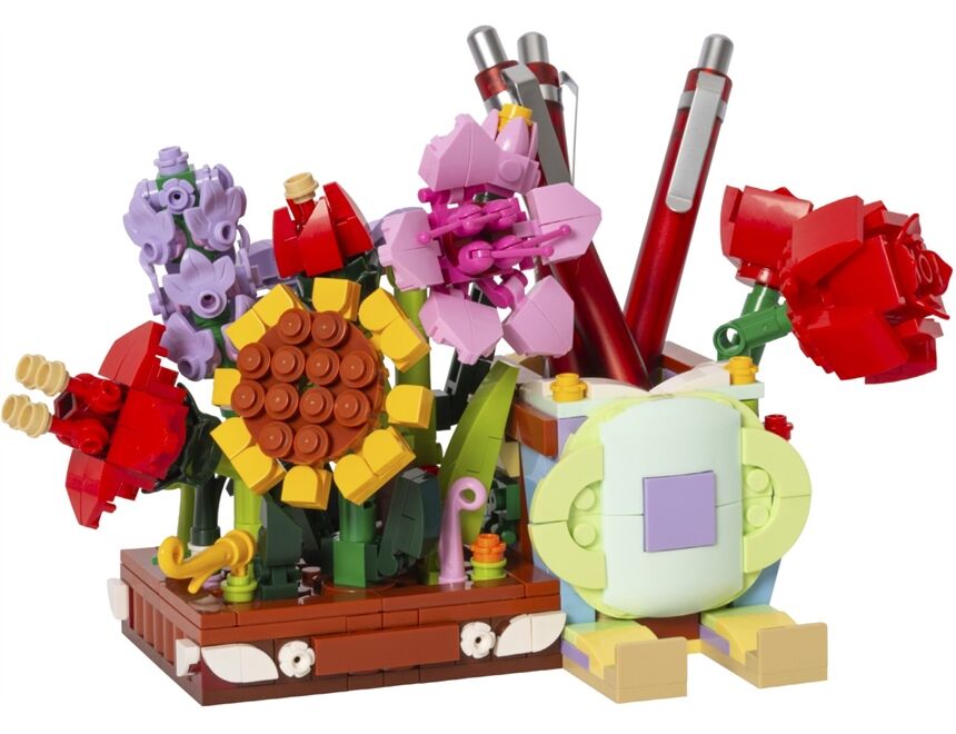 AKTRADE 70377 Flowers Building Set 1