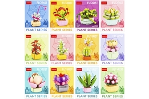 AKTRADE 70378 Flowers Building Set 2