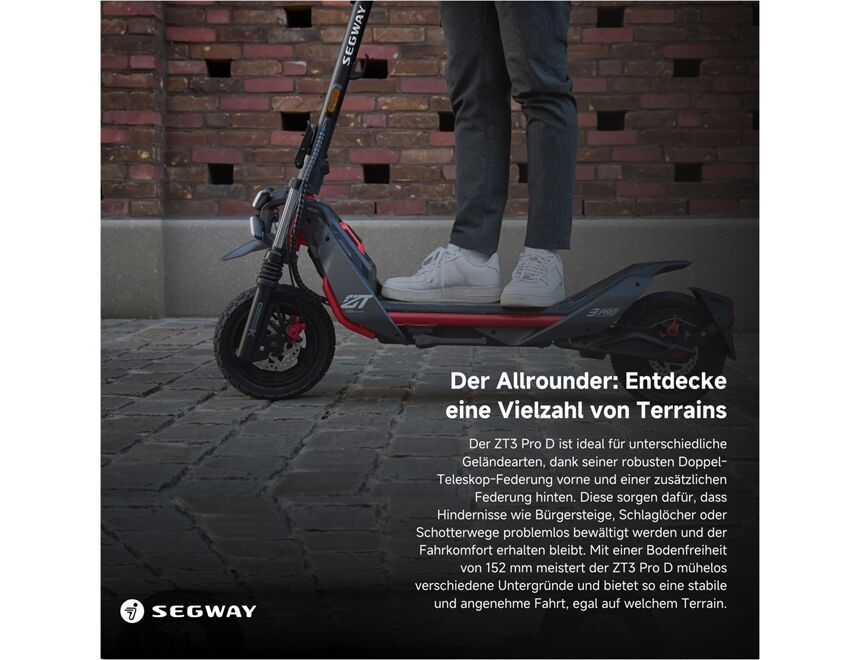 Ninebot by Segway eKickScooter ZT3 Pro D