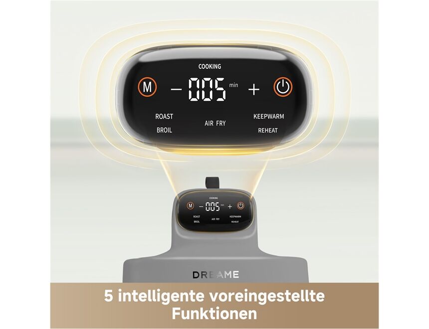 DREAME PT60 AirFryer Tasti