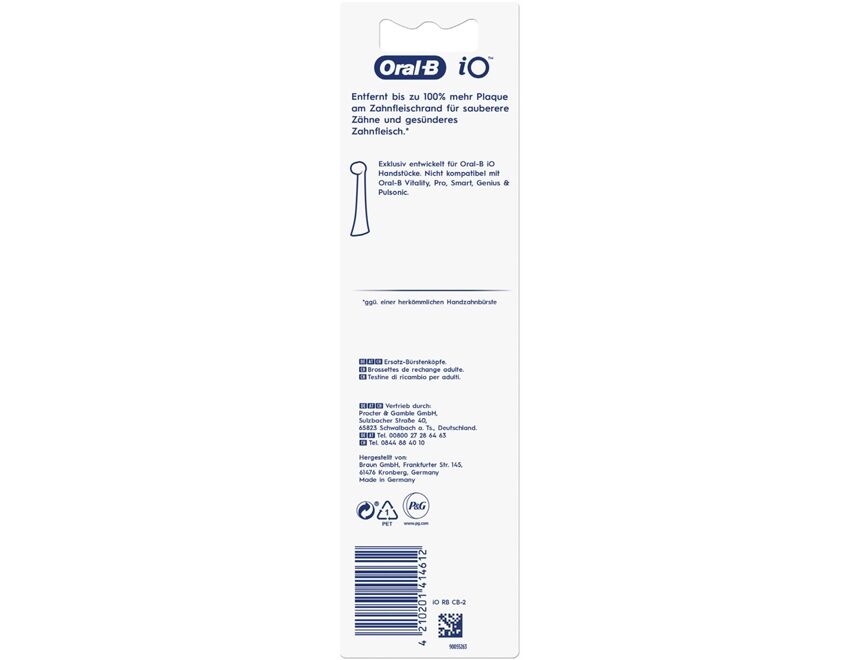 Oral-B EB iO Ultimative Reinigung (2Stk.)