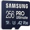 Samsung microSDXC PRO Ultimate (256GB) mit Adapter