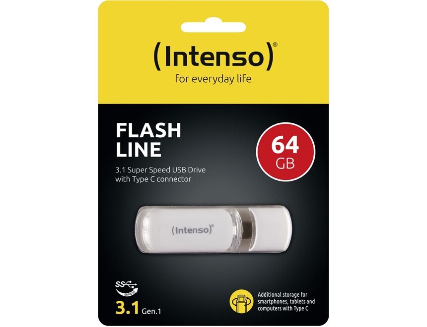 Intenso Flash Line USB 3.1 Type-C (64GB)