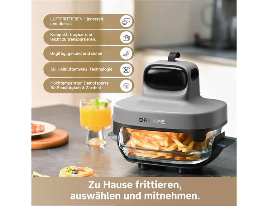 DREAME PT60 AirFryer Tasti