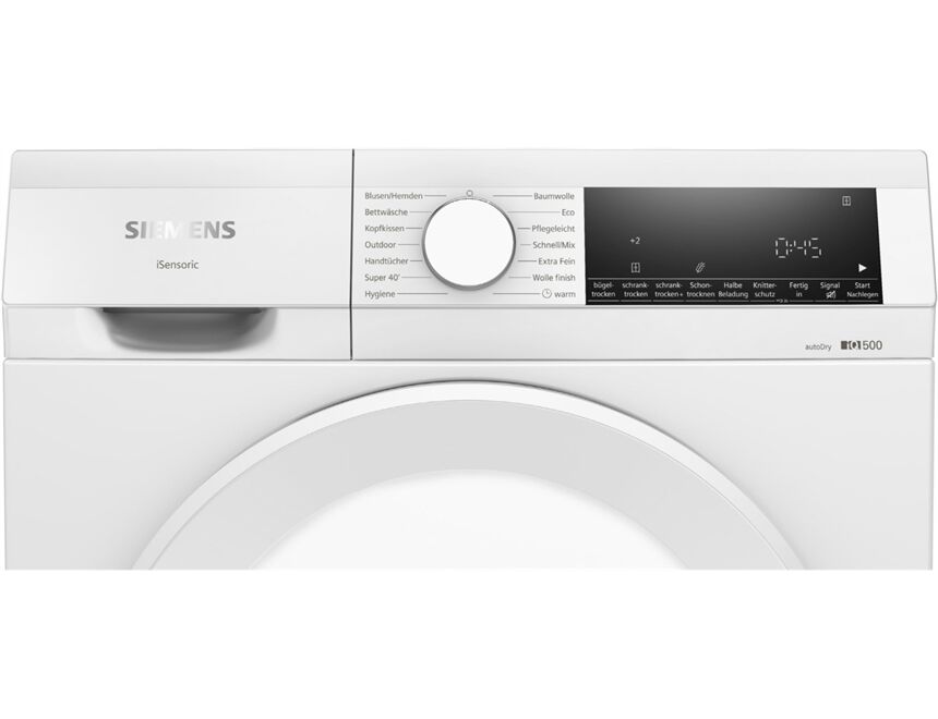 Siemens WQ33G2D21 + WZ20600 Wollekorb