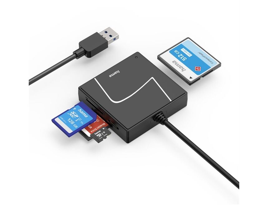 Hama 200148 USB 3.2 Kartenleser