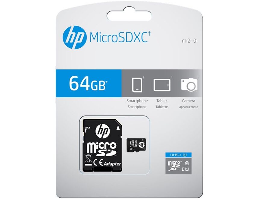 HP microSDXC mi210 (64GB)