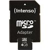 Intenso microSDHC Card (4GB) Class 10