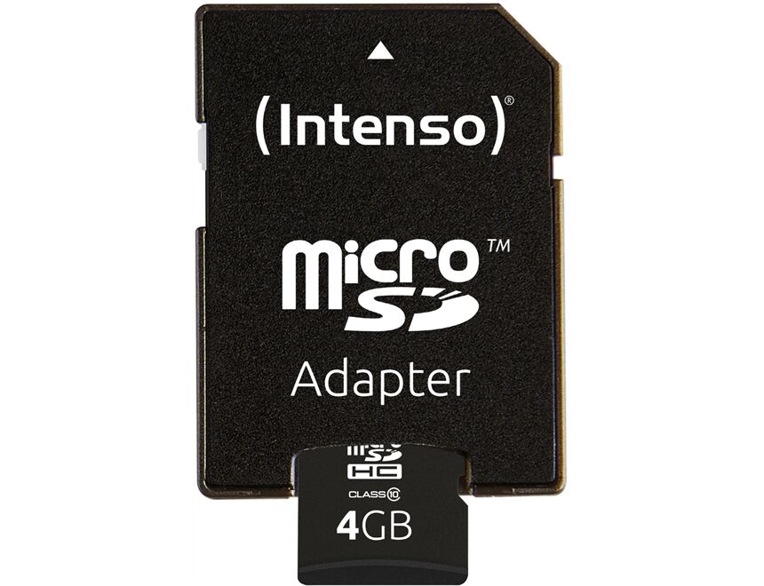 Intenso microSDHC Card (4GB) Class 10