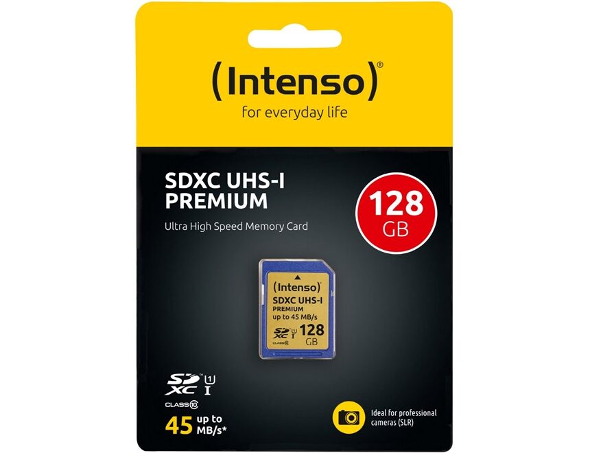 Intenso SDXC Card Premium UHS-1 (128GB)