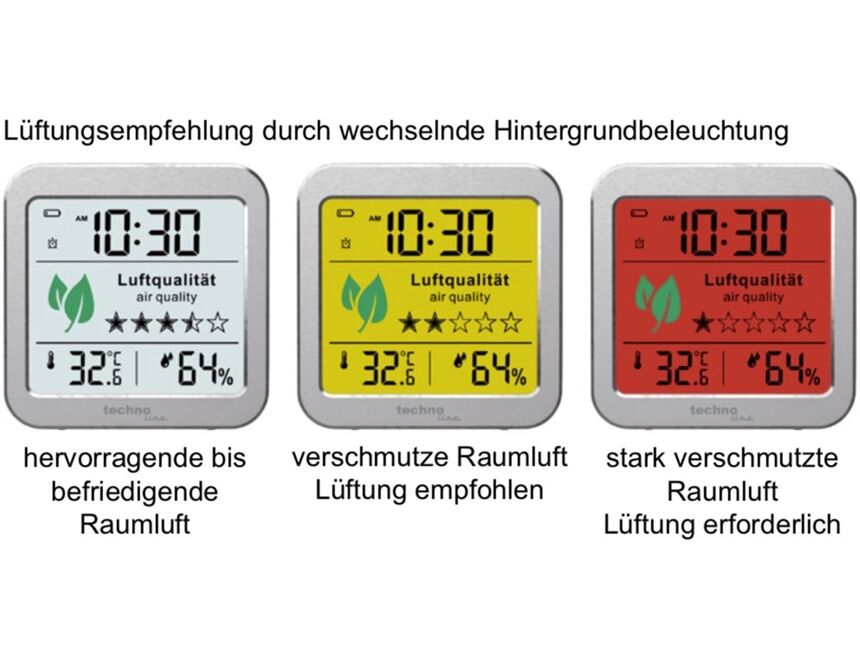 Technoline WL 1020 Luftgütemonitor