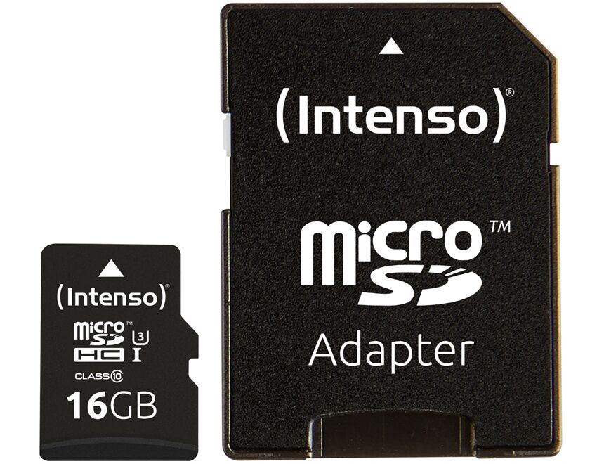 Intenso microSDHC Card Professional (16GB)