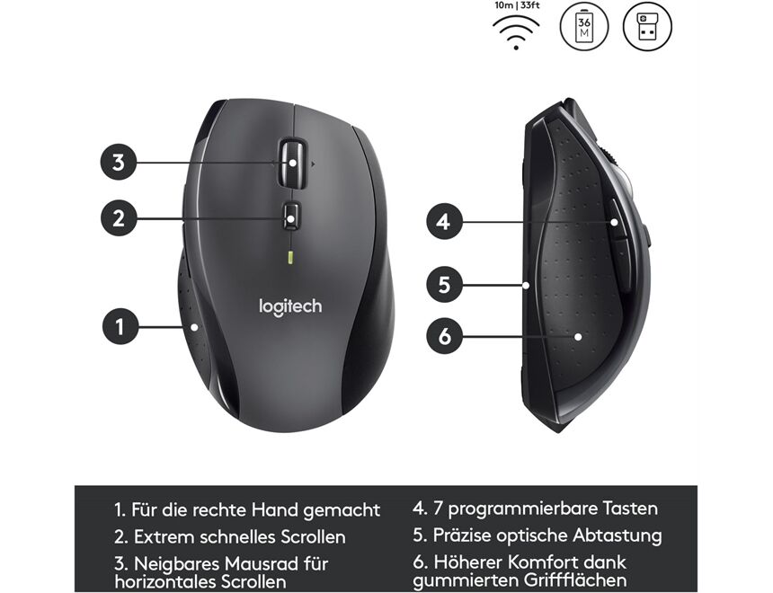 Logitech Wireless Mouse M 705