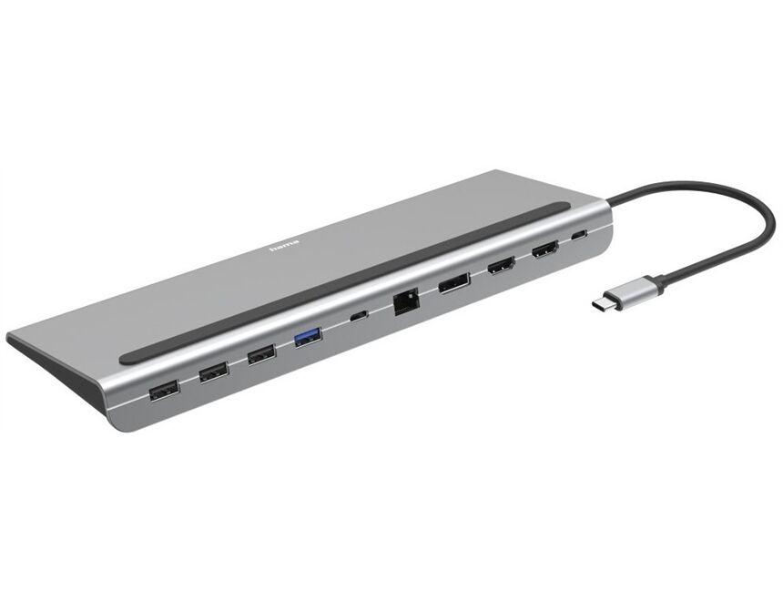 Hama 200100 10 Port USB-C-Docking-Station
