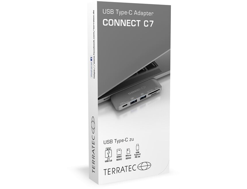 TerraTec Connect C7 Type-C USB 3.0 Adapter