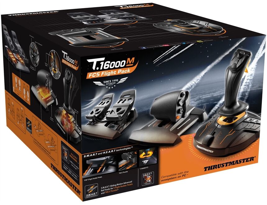 THRUSTMASTER T16000M FCS Flight Pack