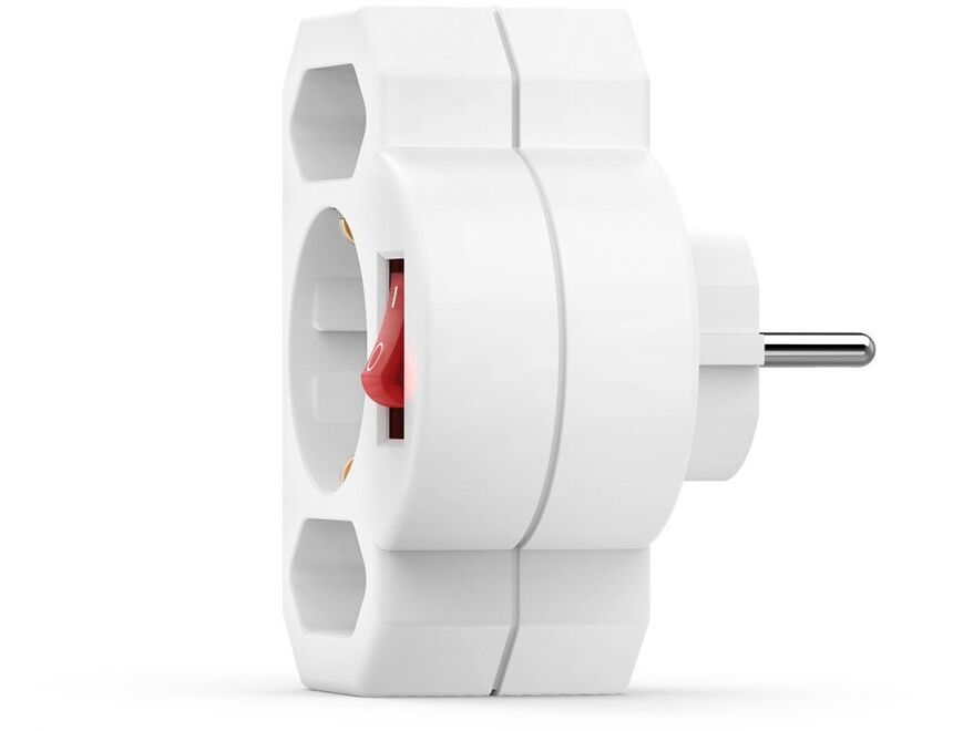 Hama 223217 Steckdosenadapter 3-fach