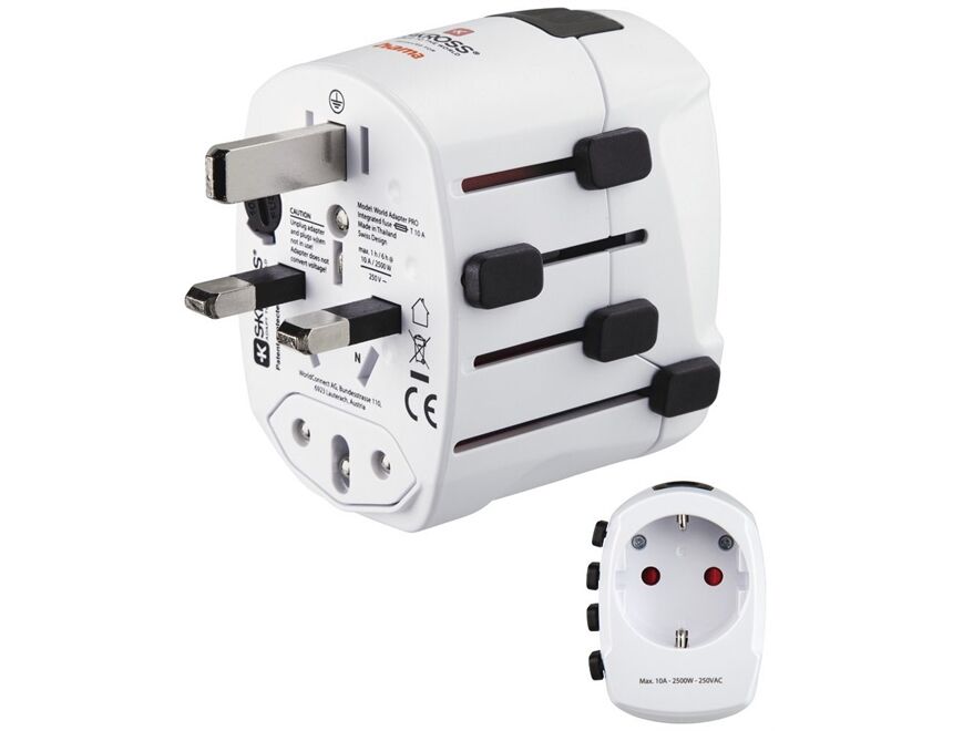 Hama 223471 Weltreiseadapter World Travel Pro