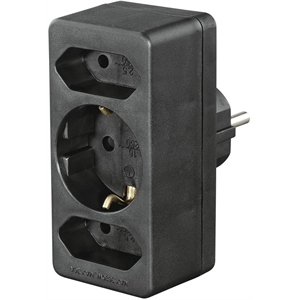 Hama Steckdosenadapter 3-fach