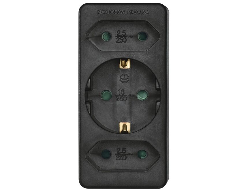 Hama Steckdosenadapter 3-fach