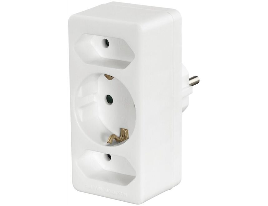 Hama 223215 Steckdosenadapter 3-fach