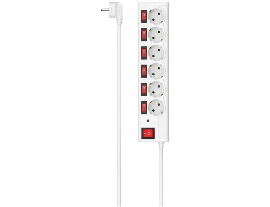 Hama 223157 Steckdosenleiste 6-fach (1,4m)