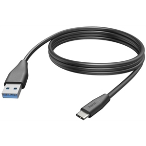 Hama 201597 Ladekabel USB-C>USB-A (3m)