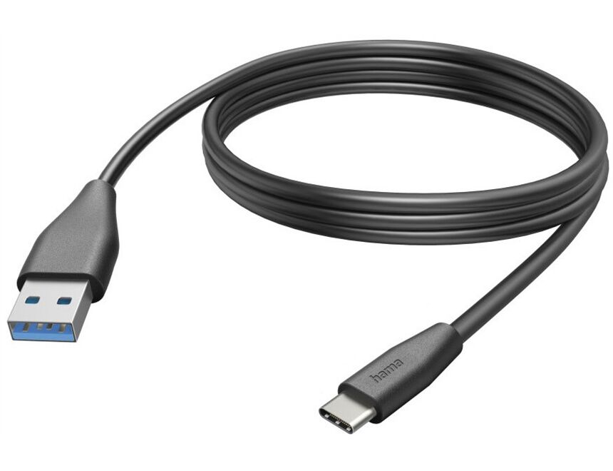 Hama 201597 Ladekabel USB-C>USB-A (3m)