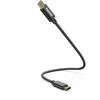 Hama 201604 Ladekabel USB-C>USB-C (0,2m)