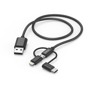 Hama 201536 3in1 Ladekabel (1,5m)