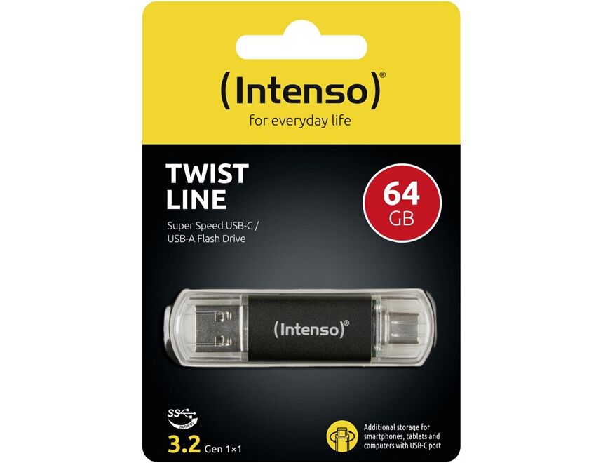 Intenso Twist Line USB 3.2/Type-C (64GB)