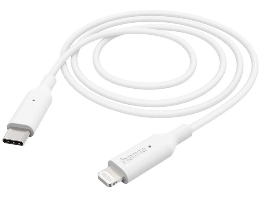 Hama 201598 Ladekabel USB-C>Lightning (1m)