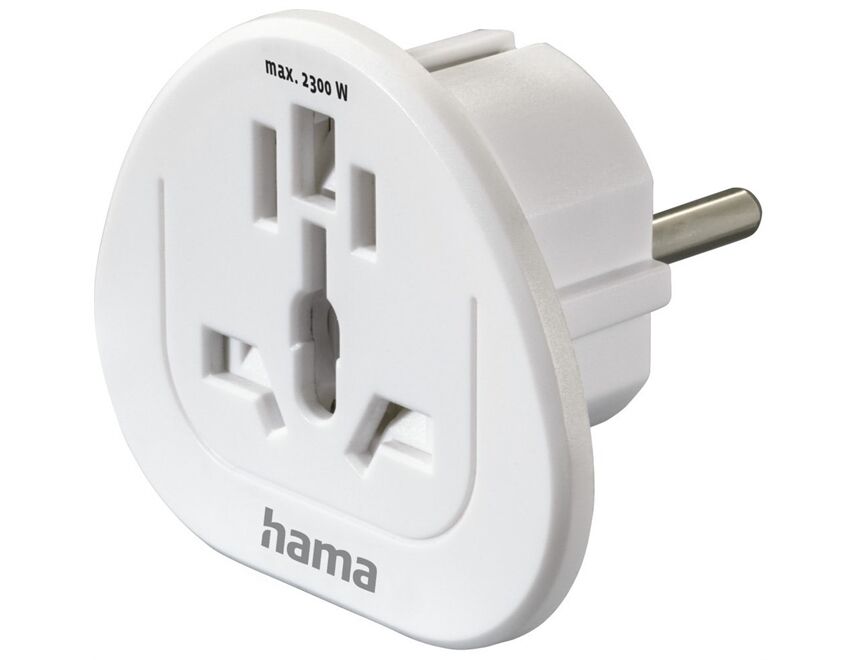 Hama 223455 Reiseadapter (Welt>Europa)