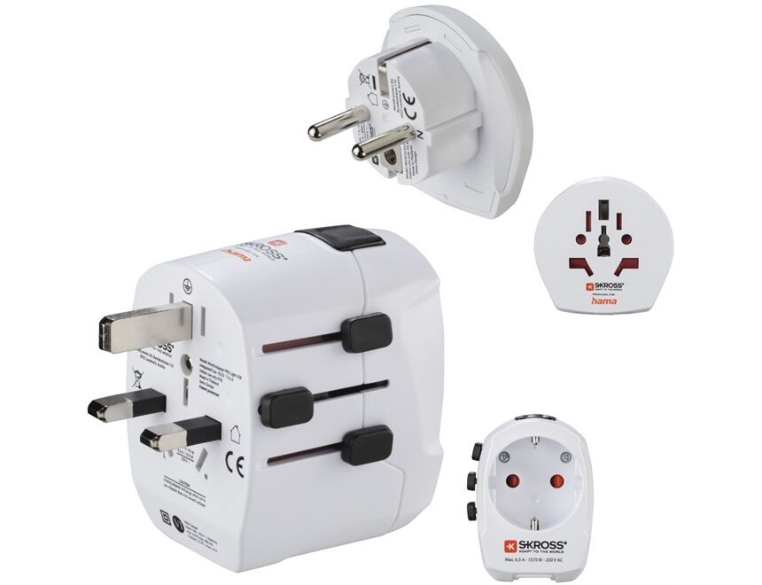 Hama 223474 Weltreiseadapter Set World Travel