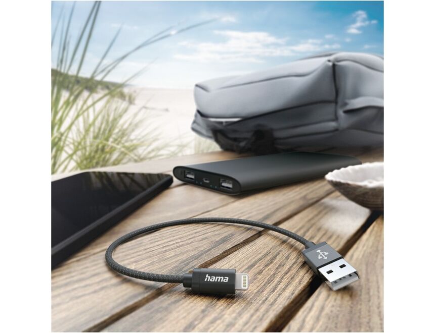 Hama 00201578 USB > Lightning Kabel (0,2m)
